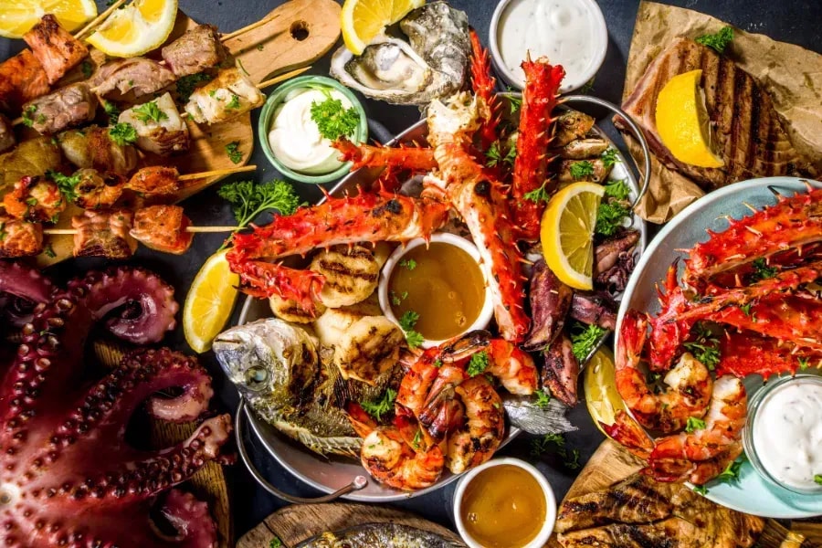 Mediterrane Fischgerichte in Lüneburg nahe der alten Rathausapotheke